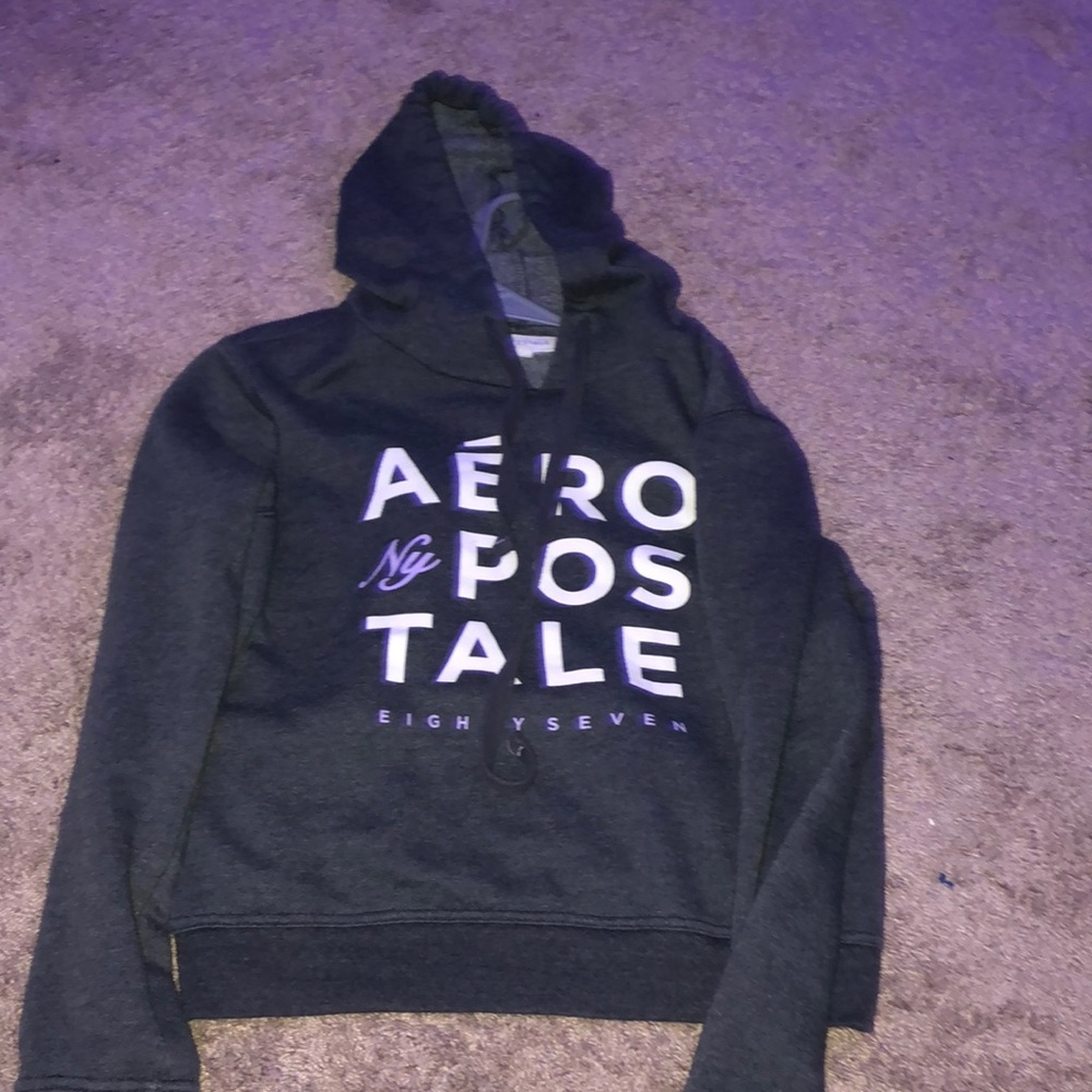 aeropostale cropped hoodie